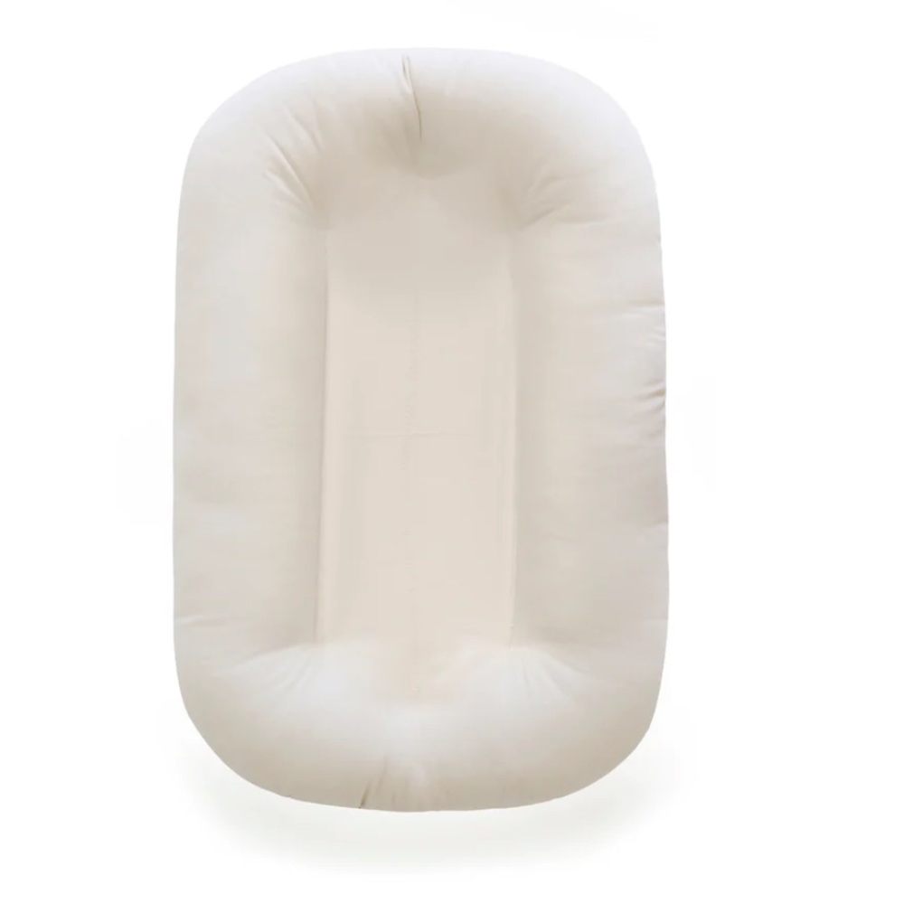 BRAMD NEW - SNUGGLE ME ORGANIC - INFANT LOUNGER /NATURAL